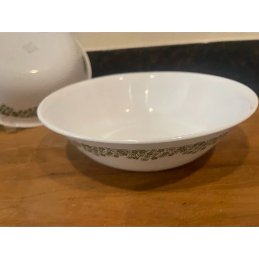 2 Corelle spring blossom vegetable serving bowls